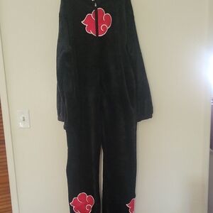 Black and Red Men's Jumpsuit